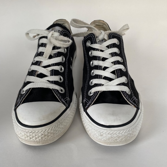 Converse All Star Low Tops - black - USA size 5 - Picture 9 of 9